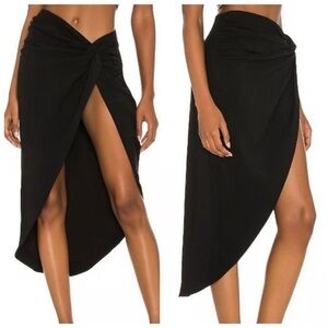 NBD Classic Slit Black Skirt